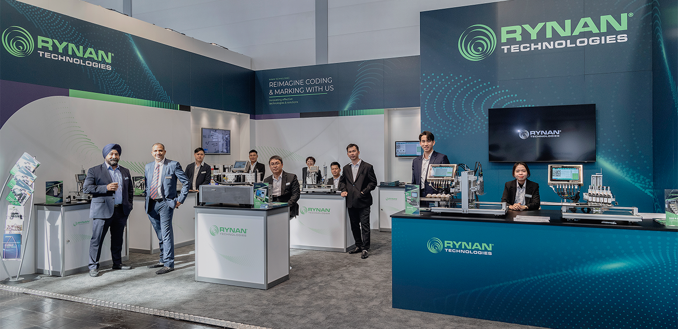 RYNAN Technologies Unveils Next Generation of TIJ Printers At Interpack 2023, Dusseldorf Germany